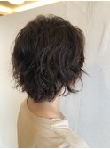 【無造作】ショートパーマ