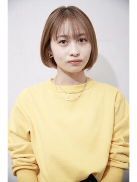 デヴェロペ(Devellope.) 【Devellope.】ボブ　シンプルボブ　耳掛けボブ