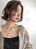 ラヌゴ(lanugo)&nbsp;ナチュラルボブ×らふウェーブ