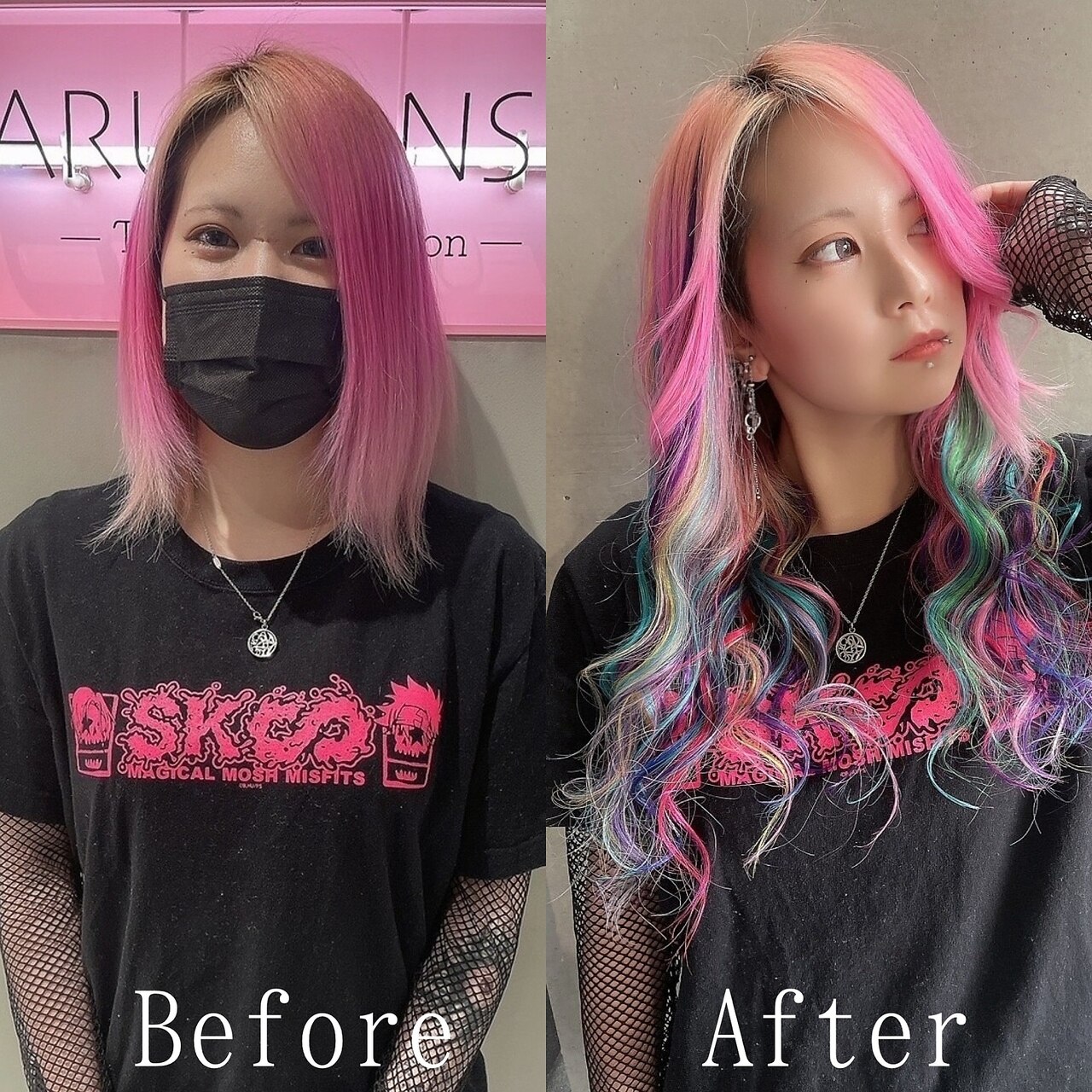 ga100 シールエクステ　大人気カラー ベージュ系エクステご紹介😊✨ 長さ不要のお客様もインナーや