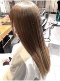 ミルクティーブラウンカラー　山下志穂