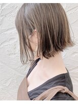カモン(CAMON)&nbsp;[CAMON. ]#ペールベージュ#切りっぱなしボブ#大人かわいい