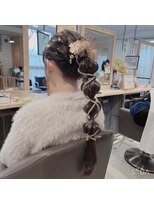 ヴィヴァン(Vivant)&nbsp;【Vivant】2024成人式　着物ヘアセット・振袖《円城寺》