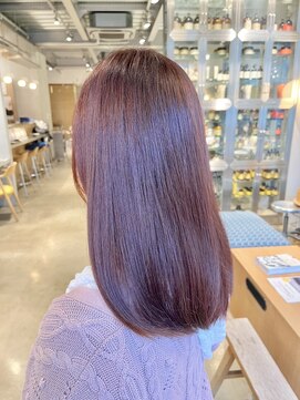 オーガニック リブ 川越(organic+live) 10代20代30代シアーピンク伸ばしかけ抜け感
