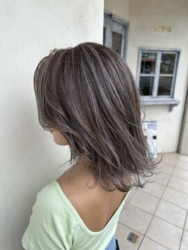 エイミーバイアフロート(amie  by afloat) 《ホワイトベージュハイライト》