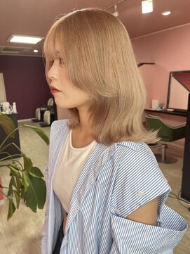 フォース ヘアー(FORCE HAIR) ミルクティーベージュ