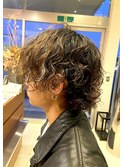 メンズ ワイルド パーマ
