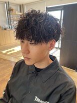 アンソメット 筑後店(UN SOMMET)&nbsp;ツイストスパイラルパーマ王道マッシュ波巻きスパイラルパーマ