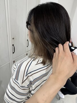 ネイロ 錦糸町(NeiRo) ショートブリーチミディアムデザインカラー