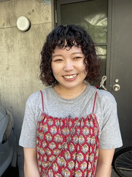 ナループロアオハナ(Nalu pu loa ohana) ボブパーマ/ハードパーマ/くるくるパーマ/オン眉/ボブ/表参道