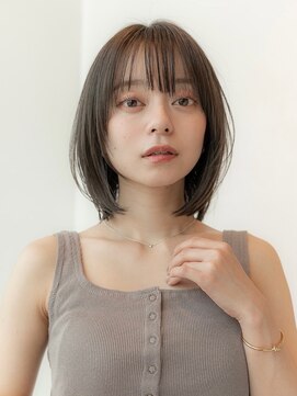 ドットハリス(.Hallis) 韓国レイヤー顔周りカット透明感カラー髪質改善艶髪シースルー