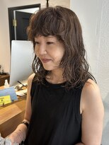 キャロルガーデンズ ボコカ 表参道(Carroll Gardens bococa) 【 sayaca 】ミディアムパーマ/前髪パーマ