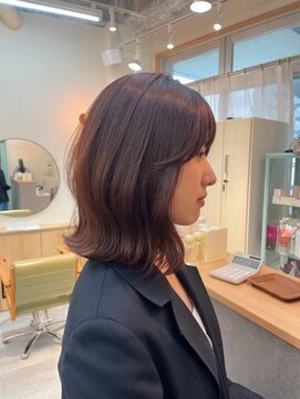 ロウバイレボ 柏(lou by revo) ミディアム/韓国風/レイヤーカット/顔回りカット/柏駅