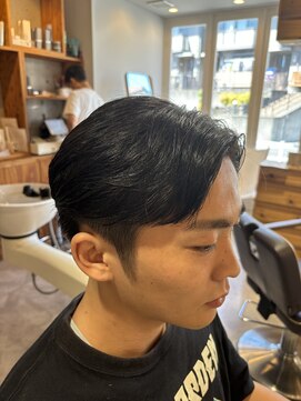 アメラボ(AmeLab) 名古屋天白区梅ヶ丘30～50代メンズ爽やかセンターパート