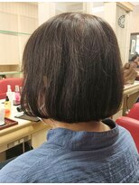 ヘアークリアー 春日部&nbsp;ミセス 大人かわいいショートボブスタイル 白髪染め