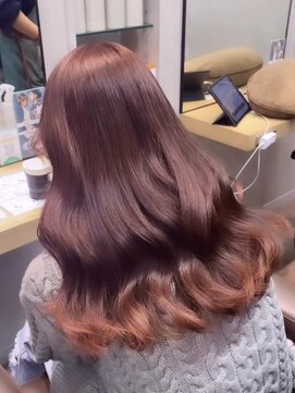 スタイル スマート サロン(STYLE smart salon) 【Hono/STYLE藤沢】ブリーチなしピンクブラウン