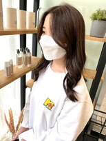 ジーナ 船橋(Zina) 髪質改善*ロングレイヤーグレーベージュ*美髪【Zina船橋】