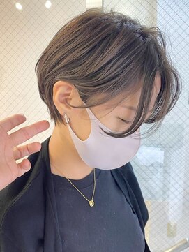 テクネ 天神大名(techne) 天神大名今泉ショートヘア顔周りレイヤーボブくびれショートボブ