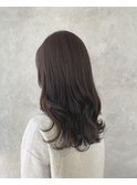 チョコレートブラウン×ペールベージュ