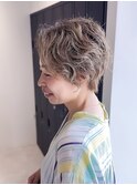 【くせ毛カット】カーリーショート