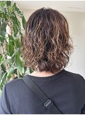 ハイライト×パーマ