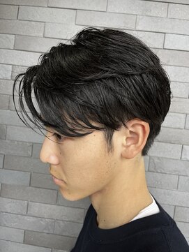 アシェル(Asher) センターパートマッシュ★