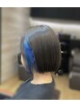 アグ ヘアー コーラル 沖浜店(Agu hair coral)&nbsp;ボブ×インナーブルーカラー