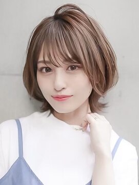 ギークス(GEEKS) 【GEEKS渋谷】ボブレイヤー/ココアブラウン/ウルフボブ/20代30代