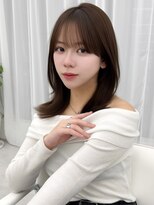 アマトウキョウスマートサロン(AMA TOKYO×Smart Salon) くびれレイヤー/顔まわりカット/レイヤーカット/小顔ヘア