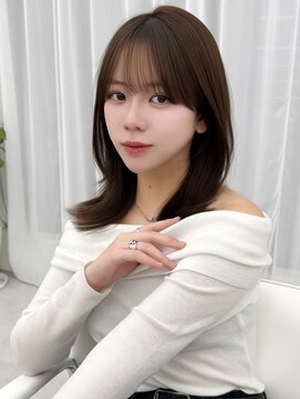 アマトウキョウスマートサロン(AMA TOKYO×Smart Salon) くびれレイヤー/顔まわりカット/レイヤーカット/小顔ヘア