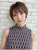 ♪ くすみベージュ/ショート/前髪/レイヤー/髪質改善/縮毛矯正/3