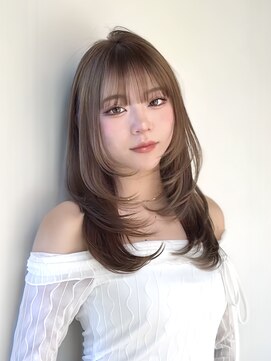 ニューヨークニューヨーク 梅田茶屋町店(NYNY) ダブルケアカラー　ハッシュカット　ベージュカラー