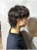 [MEN’S HAIR/サーフカール/刈り上げセンターパート/伊勢崎]
