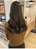 【担当きょうこ】赤み消し艶感オリーブベージュ/寒色ヘーゼル