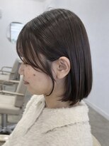 クローズ(cross-z) 顔周りレイヤー×ナチュラルボブ(東川口/浦和美園)