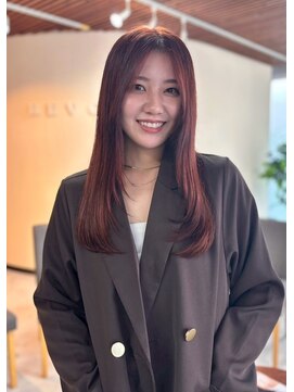 ブリッツレボルト(BLITZ R EVOLUT) 着物ヘア/大人ガーリー/ダークアッシュ/似合わせカット/柏駅