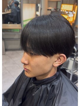 エクシア 渋谷店(EXCIA) スッキリめなシースルーマッシュ