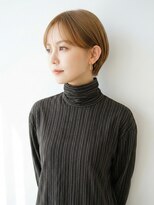 キビト(kibito)&nbsp;ミルクティーブロンドハンサムショート大人ショート20代30代