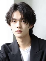 ルーシー 福岡大名店(LUCEY)&nbsp;フェザーパーマシャドウパーマフェザーショートメンズカット