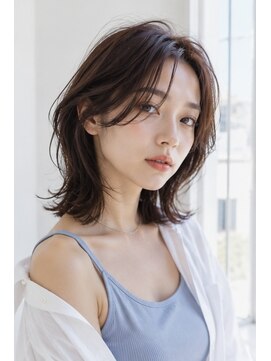 ヘアーリゾートガーデン 浅草 蔵前店(Hair Resort Garden) 【浅草蔵前】くびれミディ/韓国ヘア/レイヤーカット/くびれヘア