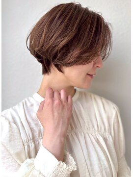 カバーヘア 上尾西口店(COVER HAIR) ひし形前下がりショートボブ/大人美シルエット夏カラーp上尾