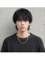 ニューヨークニューヨーク メン 垂水店(NYNY MEN) マッシュウルフ×無造作パーマ×シャドウパーマ