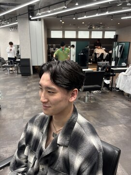 メンズサロンドットリアン(dot. lien) 刈り上げセンターパート