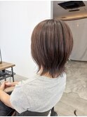軽め長めのレイヤーボブカット