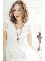 ケアシンサイバシ(CARE shinsaibashi) 【CARE】ラベンダーアッシュ×ふわミディー