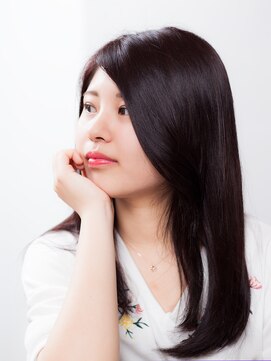 エストラスト 京都本店(s_trust) 暗めのレッド系ヘアで誰よりもツルツルヘアに！