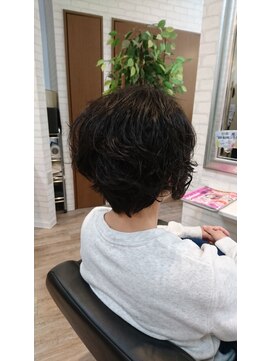 CAN sis坂店 (Can)パーマ前下がりショート