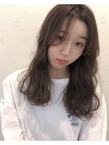 ザブックハンドサロン(The book hand salon)&nbsp;オリーブアッシュ×セミロング