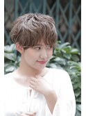 大人可愛い☆マッシュショート