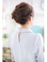 ミック 日暮里店(miq)&nbsp;お呼ばれルーズアップ★大人かわいいMIXヘアアレンジc1